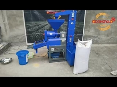 مطحنة الأرز 600 كجم / ساعة 6N70L-2022 شاشة الاهتزاز ، آلة تغذية atuo