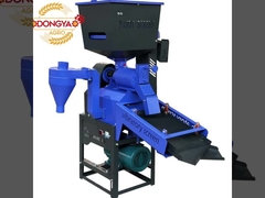 آلة طاحونة الأرز ذات المرحلة الواحدة 6N50L PRO الاهتزاز + مطهر ومصعد