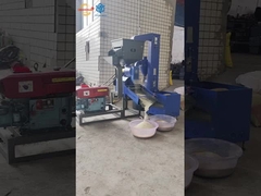 محرك ديزل 22 حصانة طاحونة الأرز التجارية 800 كجم في الساعة