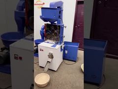 5 بكرة مطاطية مطحنة الأرز البني